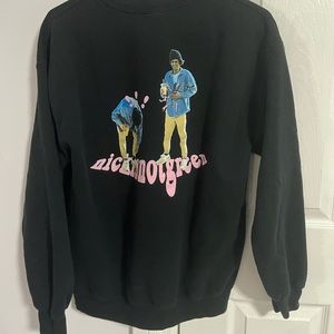 “nickisnotgreen” youtube merch sweatshirt